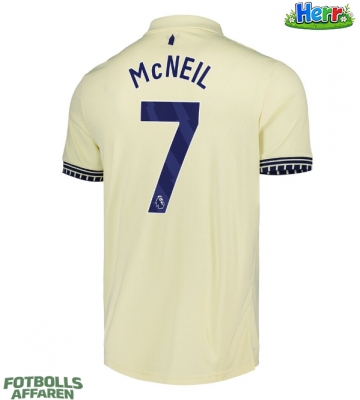 Everton Dwight McNeil #7 Bortatröja 2025-26 Kortärmad